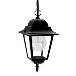 Spica, colgante exterior aluminio negro, detalle