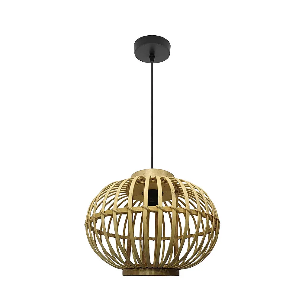 GUIJO, Colgante natural en bambú Ø37 cm