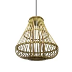 HORMOS, Colgante natural en bambú Ø35 cm, detalle