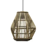 TOJAR, Colgante natural en bambú Ø23cm, detalle