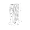 CONFORT, Radiador de aceite 1500W