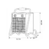 COPAN, Calefactor industrial 3000W