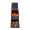 CORNELIUS, Chimenea eléctrica, termoventilador cerámico, 1800W