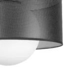 COSMICO, Lámpara de techo, color negro, detalle
