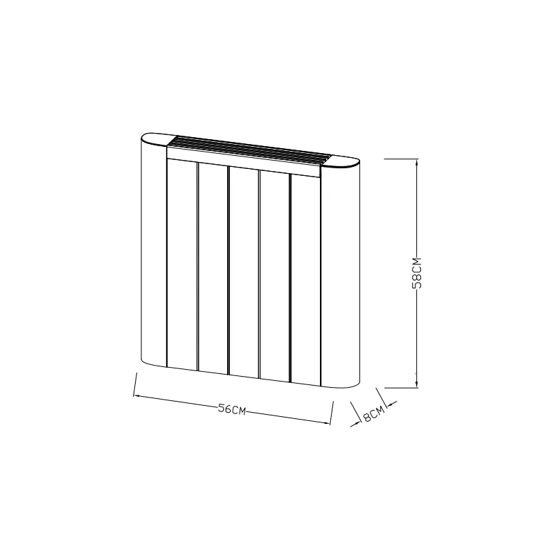 COUNTRY, Emisor térmico 1000W