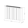 COUNTRY, Emisor térmico 1500W