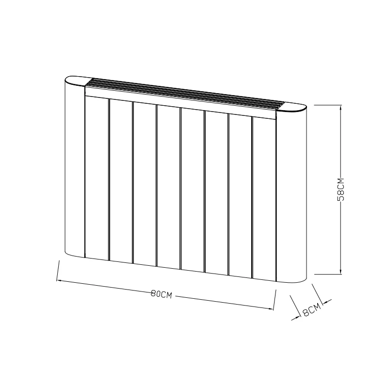 COUNTRY, Emisor térmico 1500W