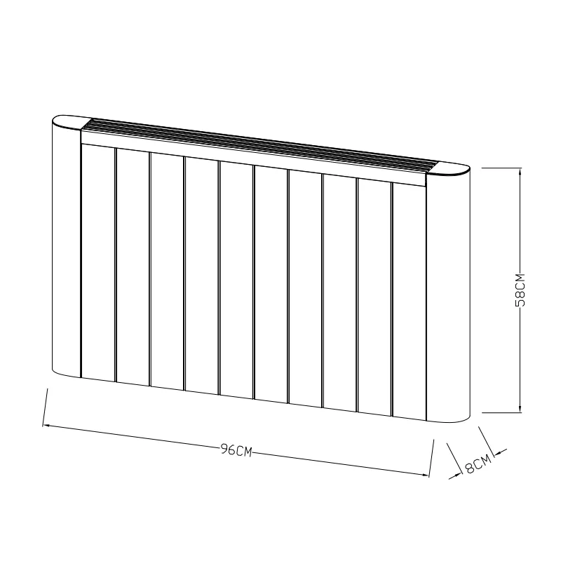 COUNTRY, Emisor térmico 2000W