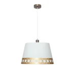 DALIA, Lámpara de techo, color blanco/oro