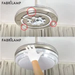 Difusor policarbonato Ø50cm, repuesto ventilador de techo Ibe
