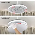 Difusor policarbonato Ø50cm, repuesto ventilador de techo Tracia