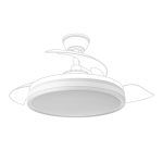 Difusor de repuesto ventilador techo Bayomo Ø108 cm