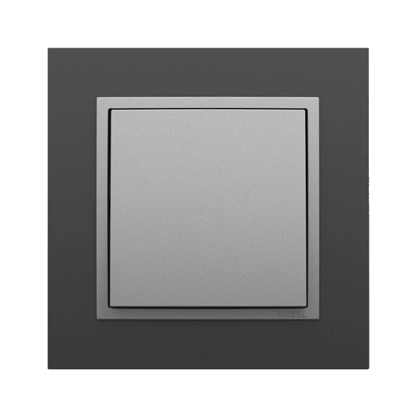 Efapel Logus90 Animato Negro Mate Aluminio