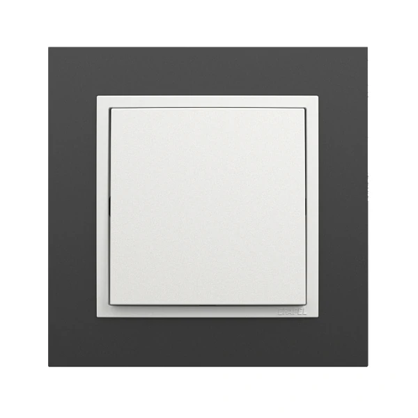 Efapel Logus90 Animato Negro Mate Hielo