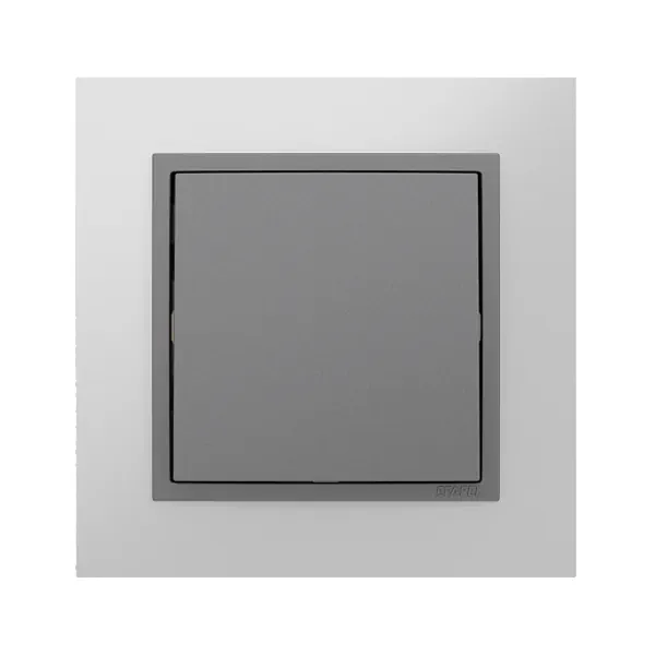 Efapel Logus90 Metallo Aluminio Gris