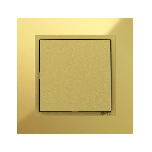Efapel Logus90 Metallo Oro Dorado