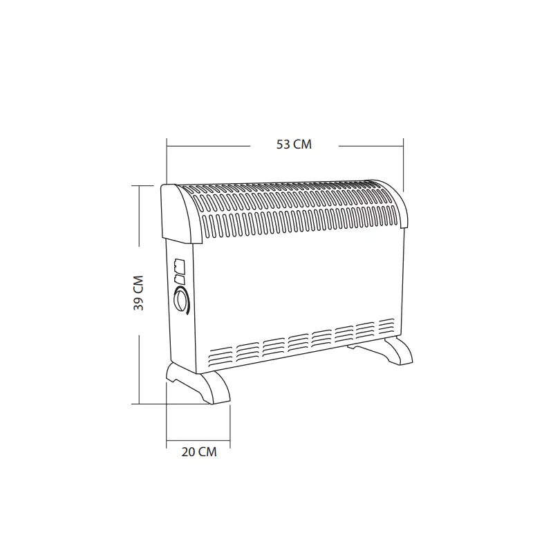 FALLA 1, Convector 2000W