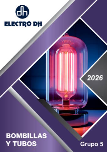 Portada catalogo bombillas y tubos DH