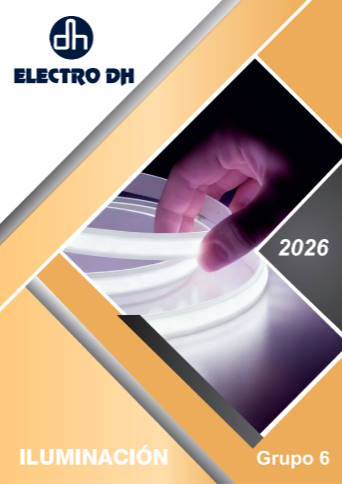 Portada catalogo iluminación DH