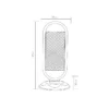 FULGOR, Estufa carbono, 900W