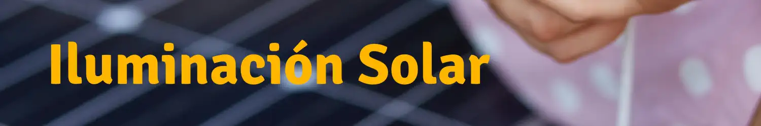 Categoría iluminación solar