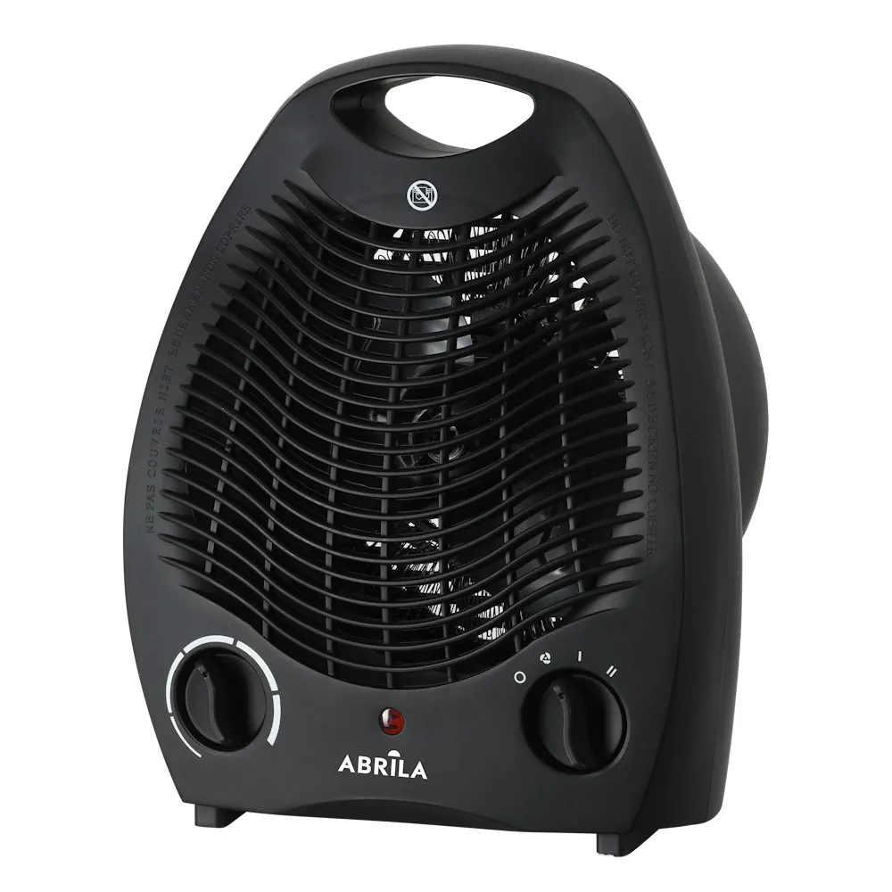 KRAKEN, Calefactor de aire, 2000W, color negro