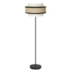 CORNALINA, Lámpara de pie color Beige/Negro