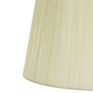 LAURA, pantalla tela para lámparas, plisada, color beige, detalle