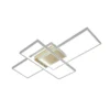MADALETA, Plafón led 134W, color blanco y haya