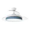 MODA, Ventilador de techo color blanco/azul