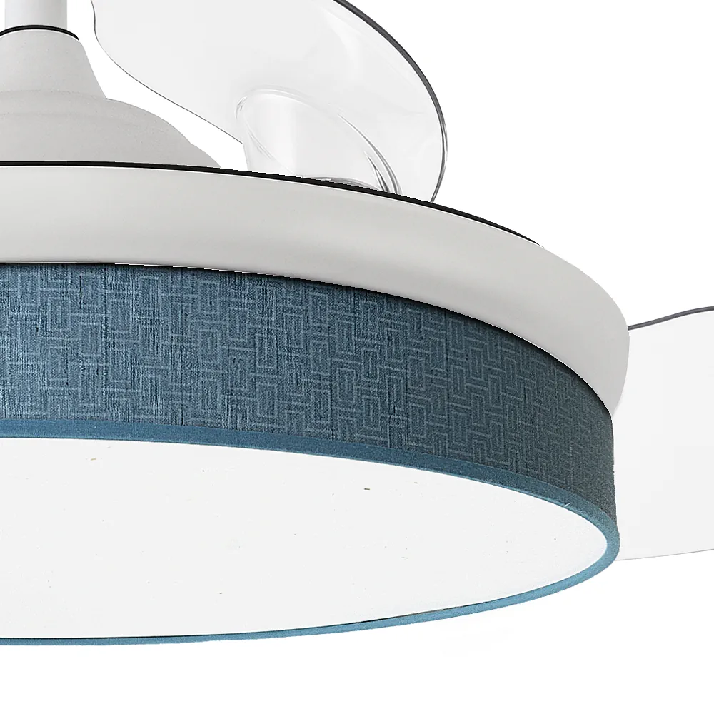 MODA, Ventilador de techo color blanco/azul
