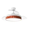 MODA, Ventilador de techo color blanco/hoja caldera