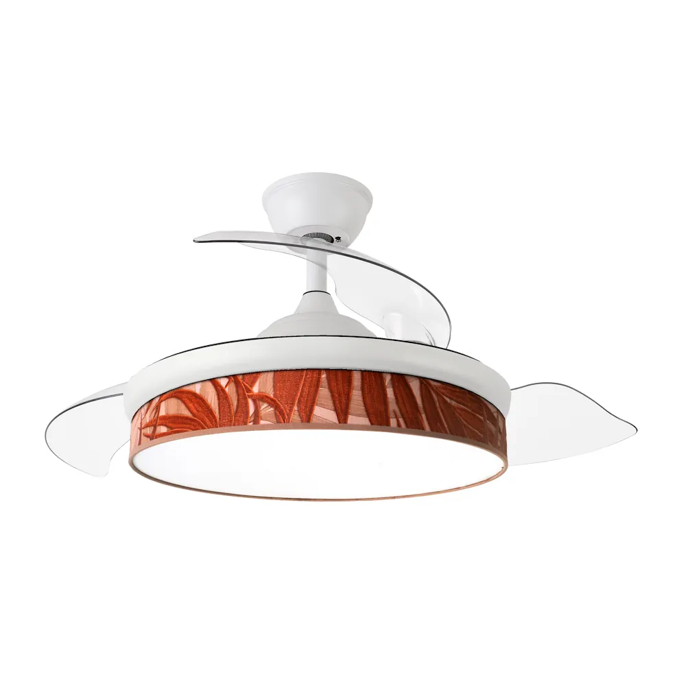 MODA, Ventilador de techo color blanco/hoja caldera