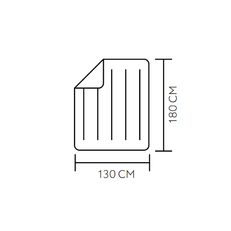 Alternative view of Manta Eléctrica, 9 potencias, auto apagado, 160W, 180x130 cm (HERVAS)