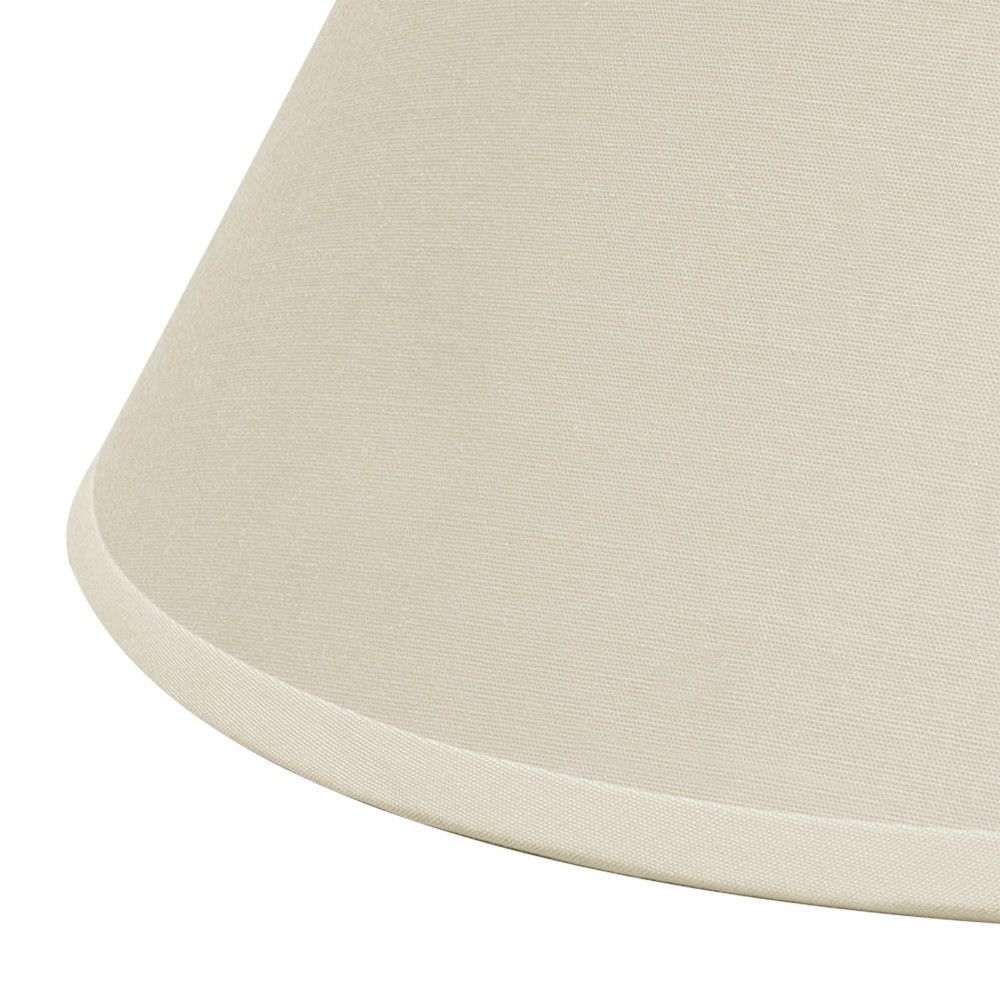 Alternative view of CLARA, Pantalla lámpara Popelin Beige (Cono cerrado) - Varios tamaños