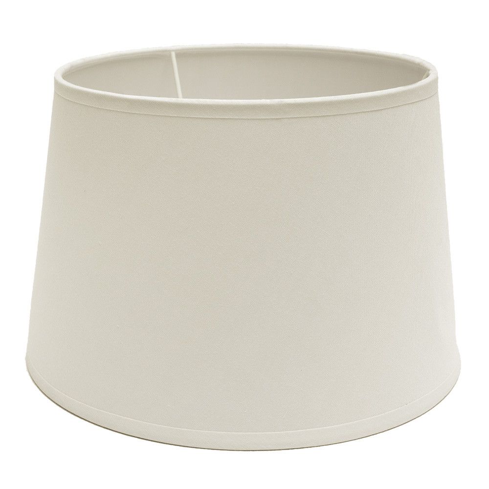 CLARA, Pantalla lámpara Popelin Beige (Cono abierto) - Varios tamaños