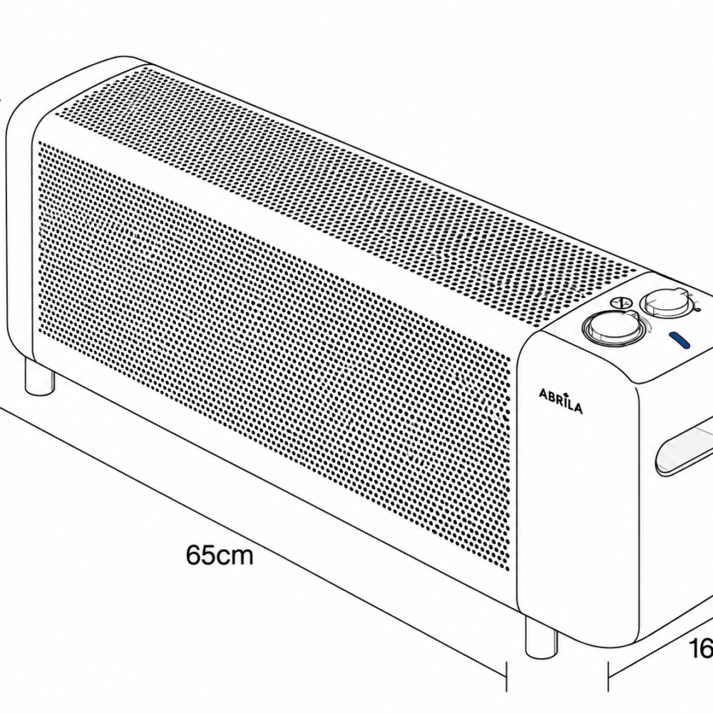 PINSAPO, Radiador de aceite 1500W