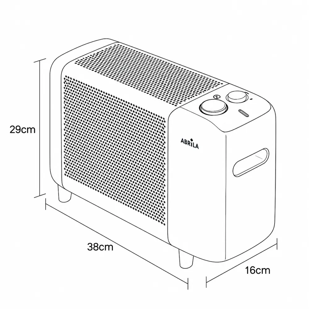 PINSAPO, Radiador de aceite 600W