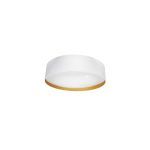 ANUSKA, Plafón led CCT de 48W . Color Blanco/Oro , diámetro 40 cm