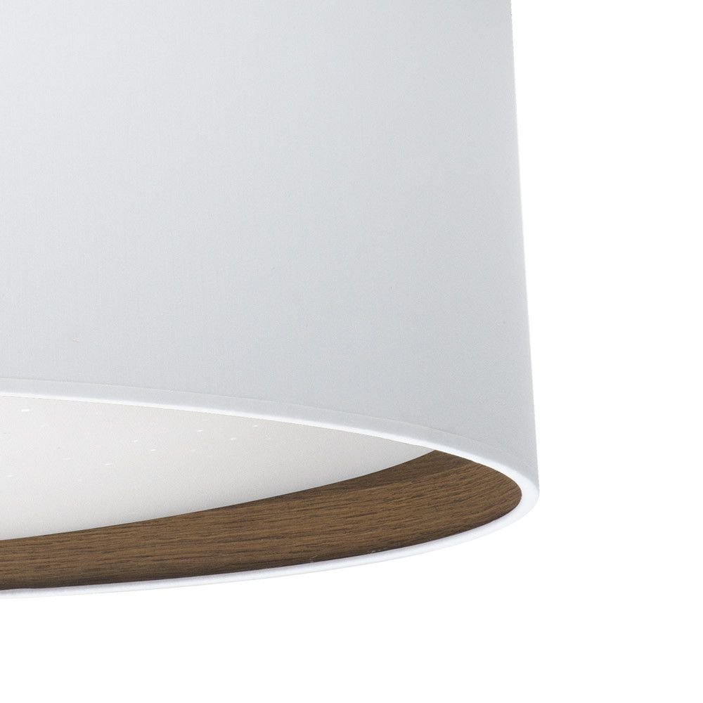 Alternative view of TATIANA, Plafón LED, 96W, con pantalla textil (60Ø cm)