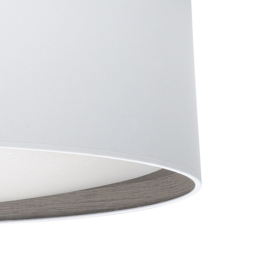 Alternative view of TATIANA, Plafón LED, 72W, con pantalla textil (50Ø cm)
