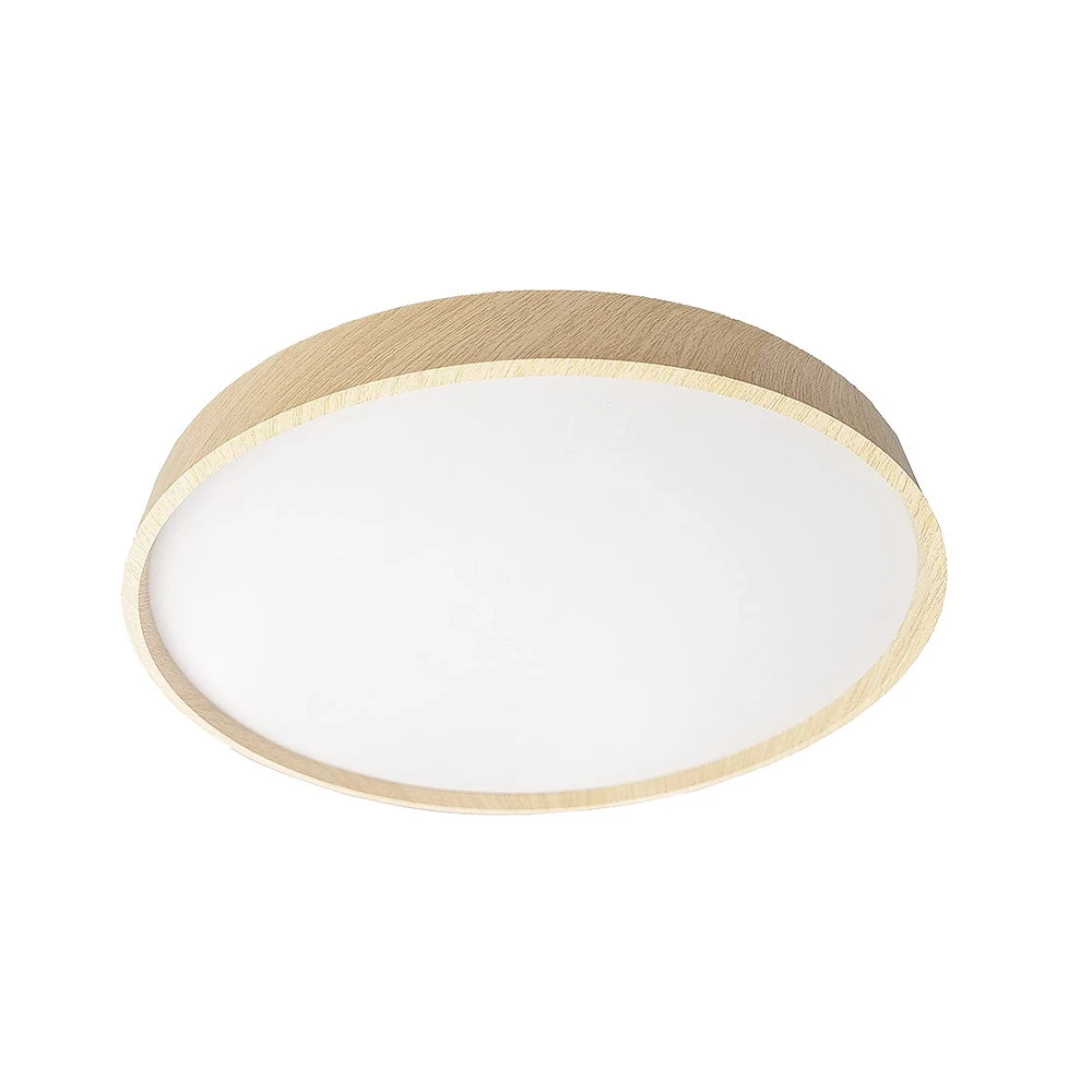 KIARA, Plafón led, color haya, 40W, 40cm