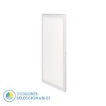 LLANO, Panel led de superficie 36W con selector de color de luz. Dimensiones: 60x30 cm