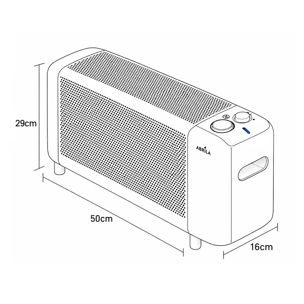 PINSAPO, Radiador de aceite 1000W