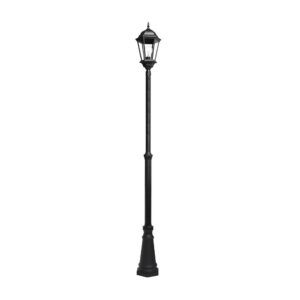 REGULUS, farola exterior jardín, color negro