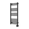 SCUTI, Toallero eléctrico 750W, color negro