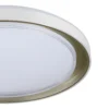 TENGRI, Plafón led, blanco/plata, detalle