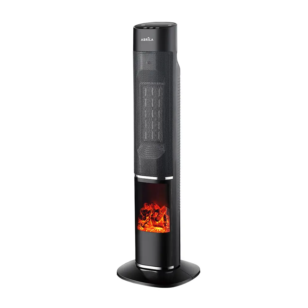 MELODIA, Calefactor cerámico vertical, oscilante y mando a distancia, 2000W