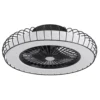 ALBONEZ, Ventilador techo, color negro