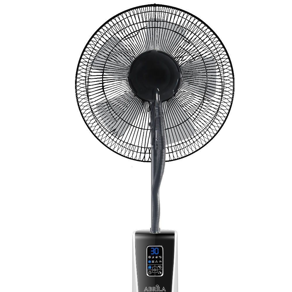 CORVO, ventilador de pie con nebulizador de agua, detalle